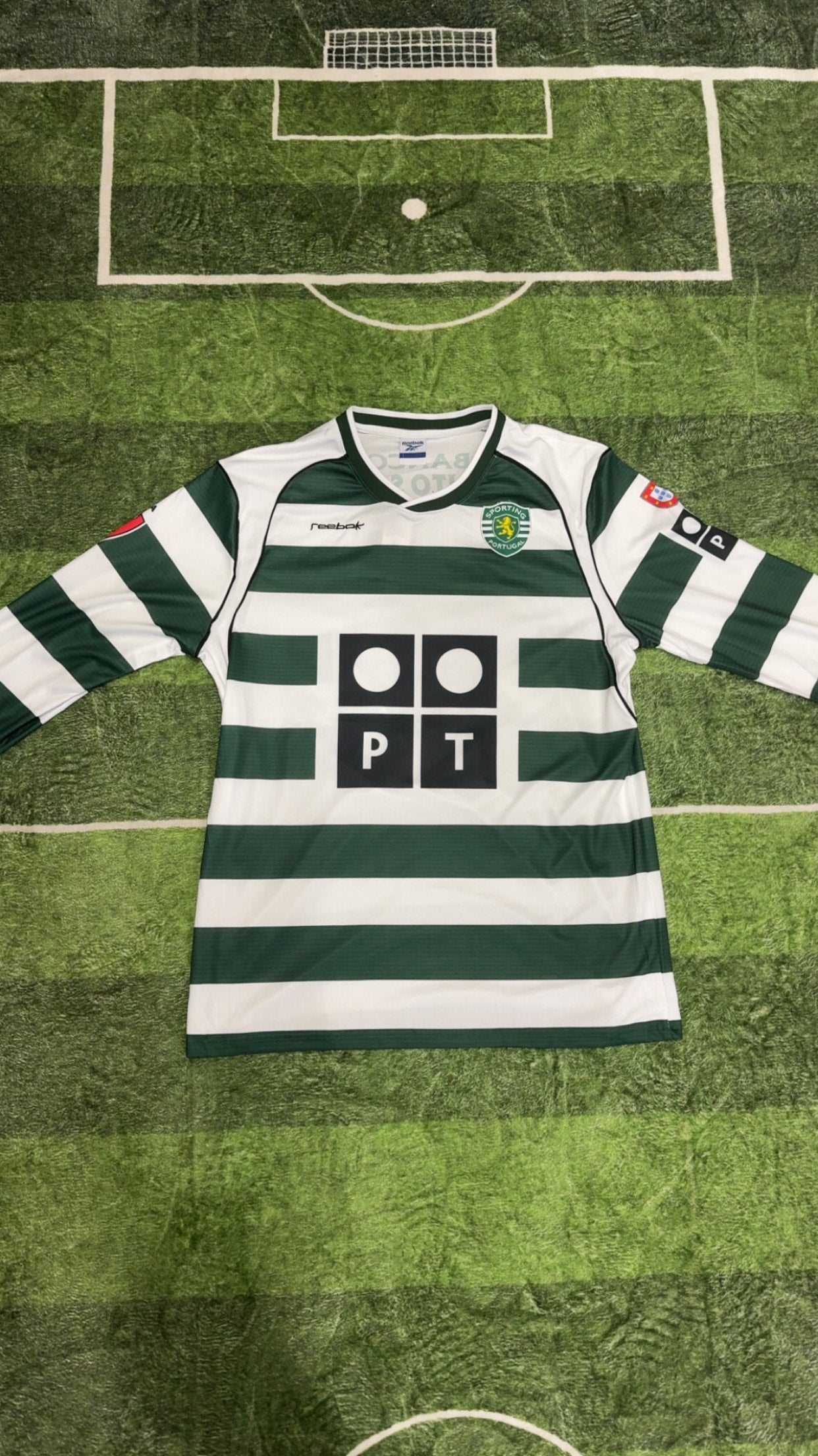 Ronaldo Sporting 2002/03 Long Sleeve