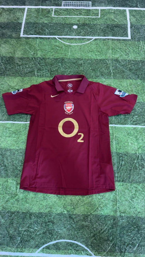 Arsenal 2005-06 Home Jersey Thierry Henry- Highbury Final Season