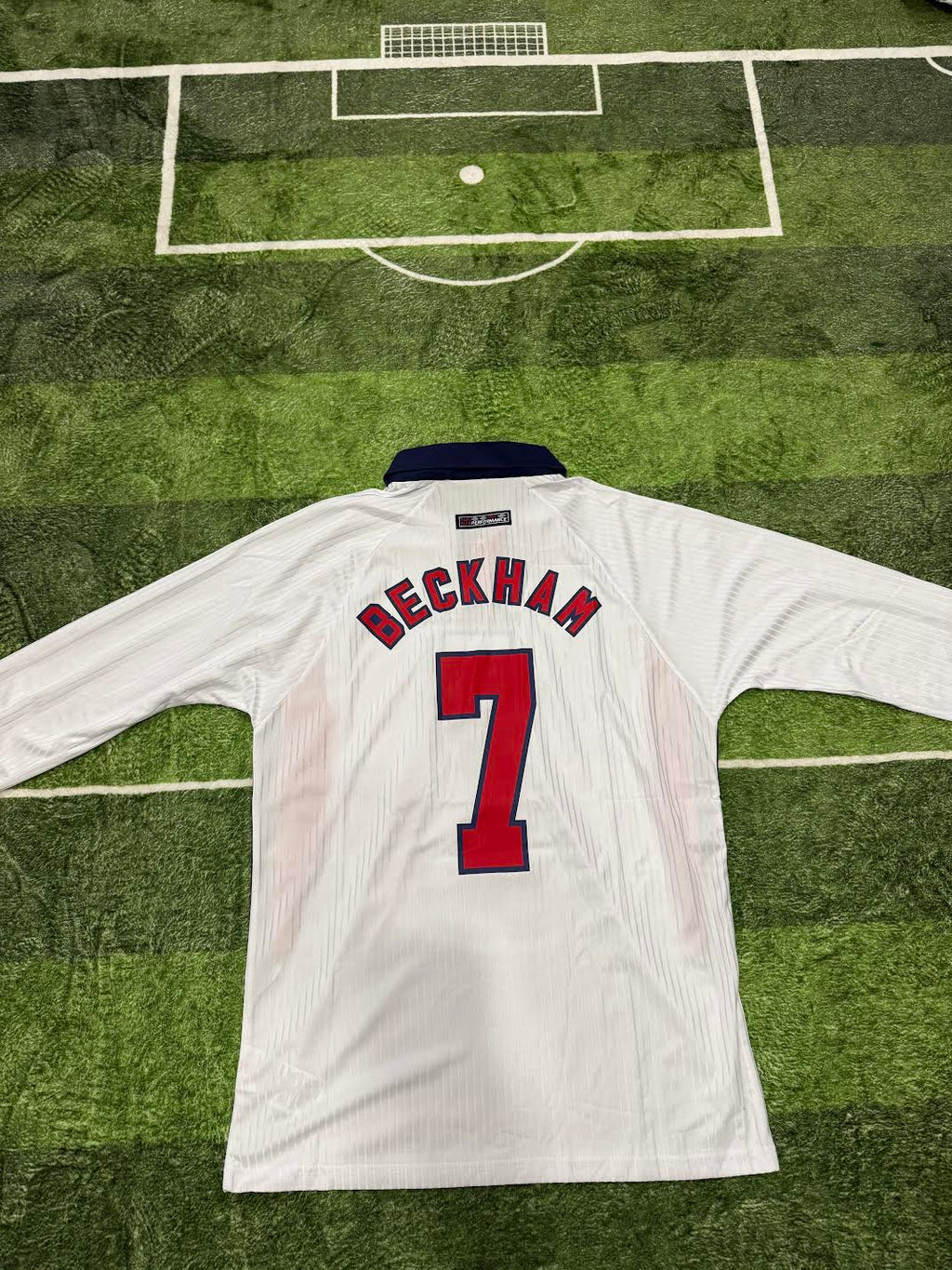 Beckham 1998 Long Sleeve England Jersey