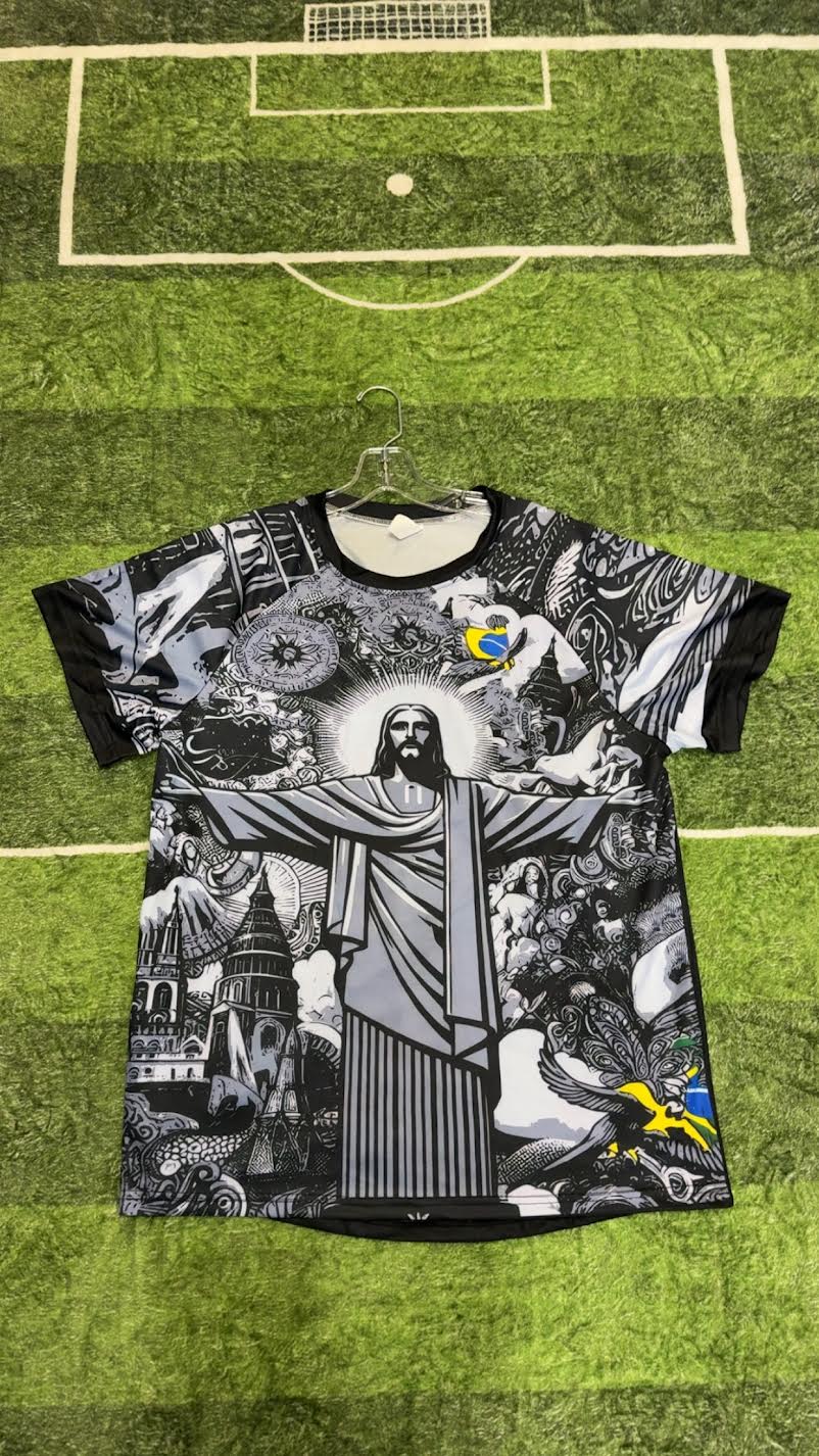 Brazil Redeemer Shirt Black
