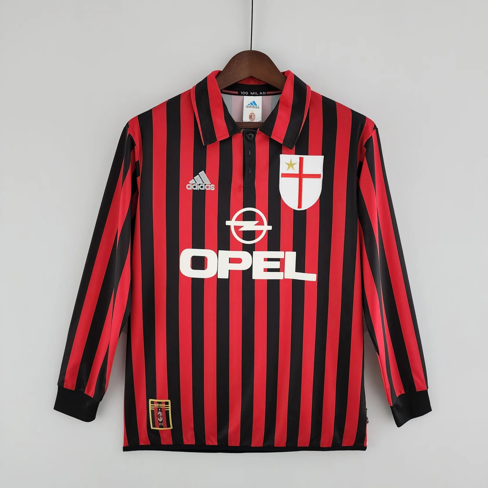 AC Milan Home Long Sleeve 1999/2000 – The Beautiful Game